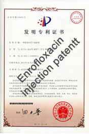 Enrofloxacin injection patent