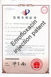 Enrofloxacin injection patent