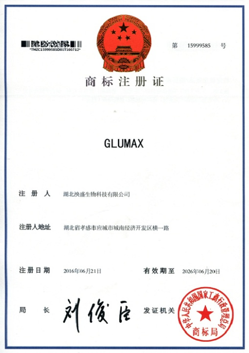 GLUMAX 第15999585号