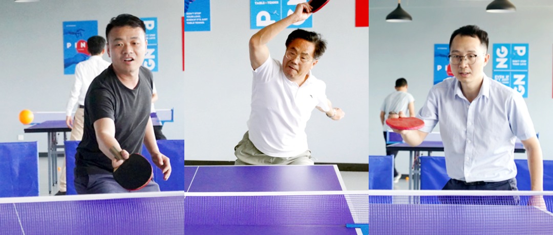 公司組織開展2022年“回盛杯”兵乓球賽